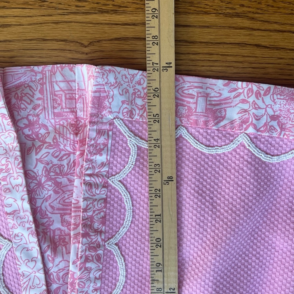 Lilly Pulitzer Jubilee Pink & White Strapless Dress-Size 2-Excellent Condition - Picture 6 of 9